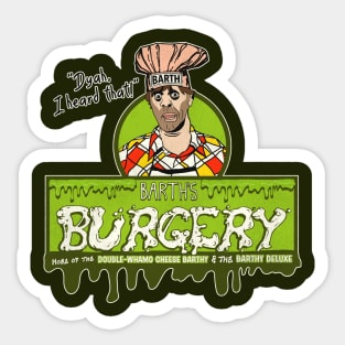 Barth's Burgery Sticker